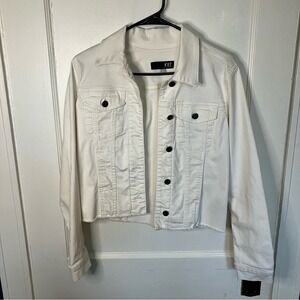 Kut from the Kloth Raw Hem Jean Jacket